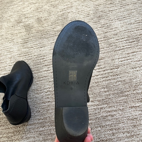 Kelsi Dagger Brooklyn black leather ankle booties size 9 - Picture 5 of 6